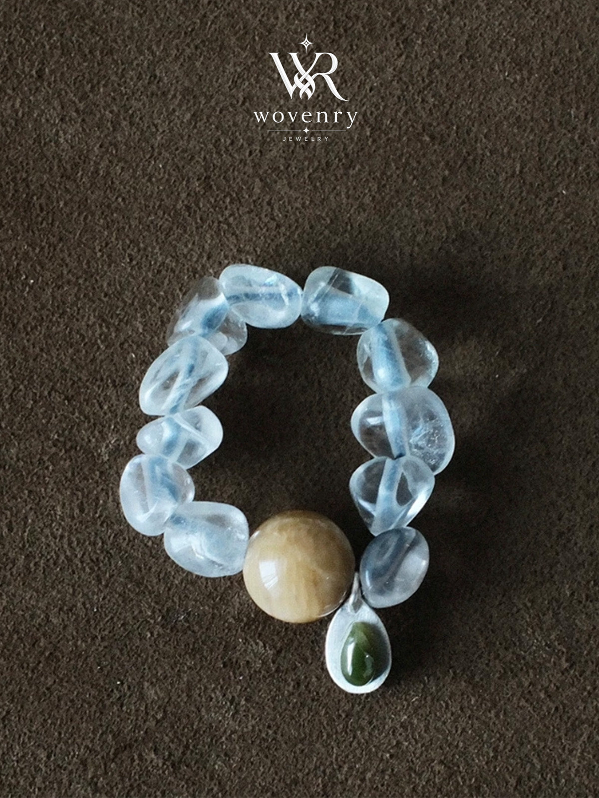 Ethereal Dewdrop Crystal Ring