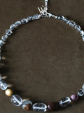 Crystal Opal Beaded Necklace