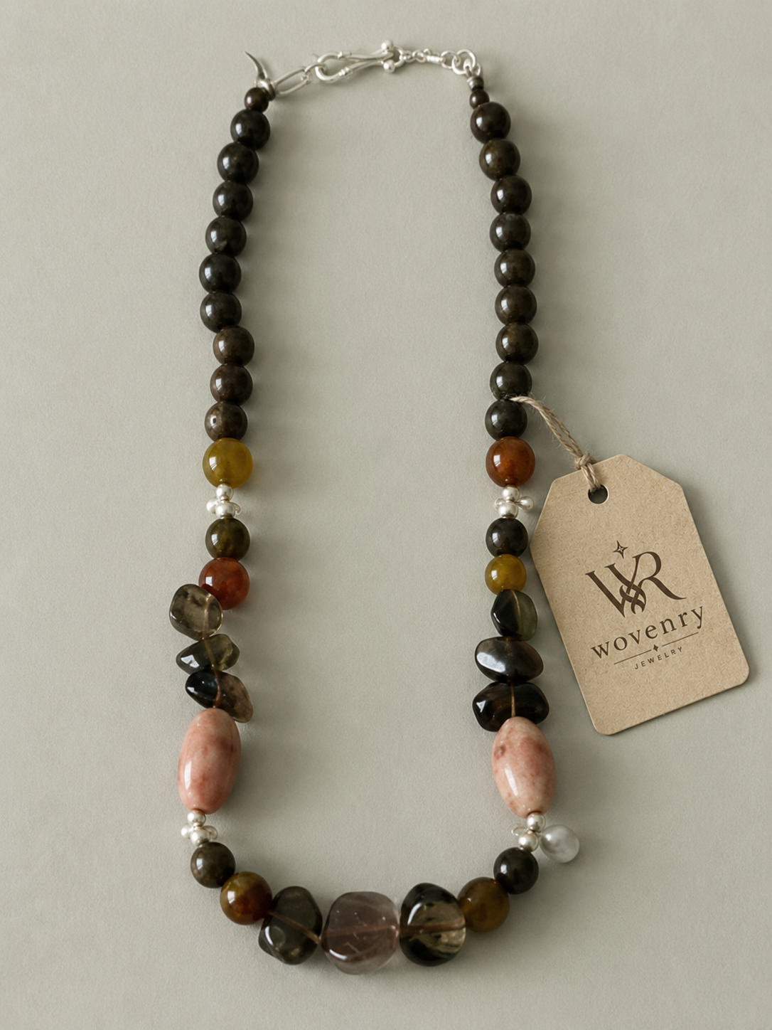 Smoky Quartz Chaos Necklace