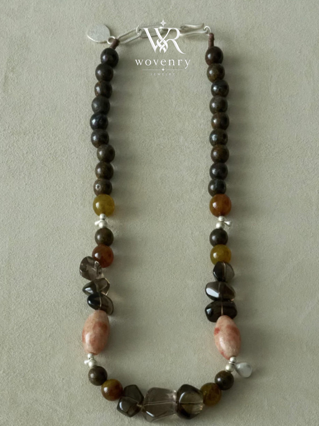 Smoky Quartz Chaos Necklace