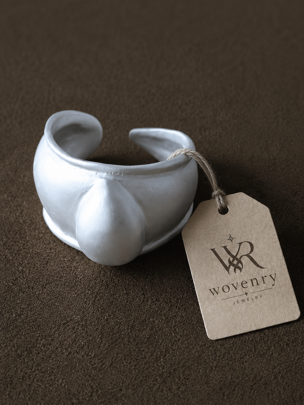 Asymmetry Tide Silver Ring