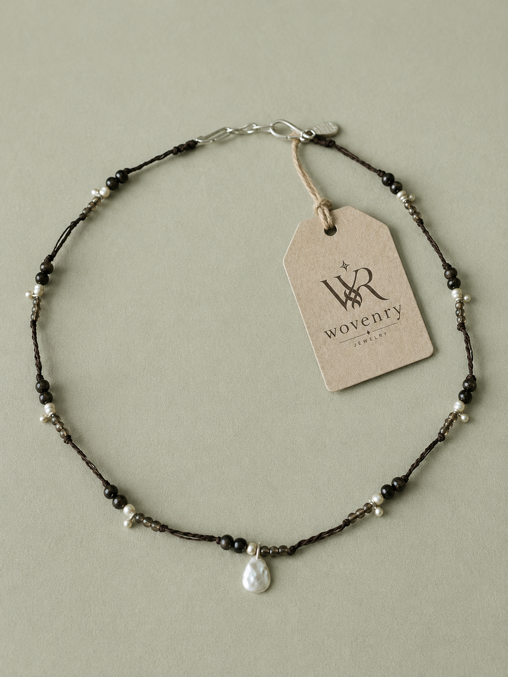 Order & Light Silver Necklace