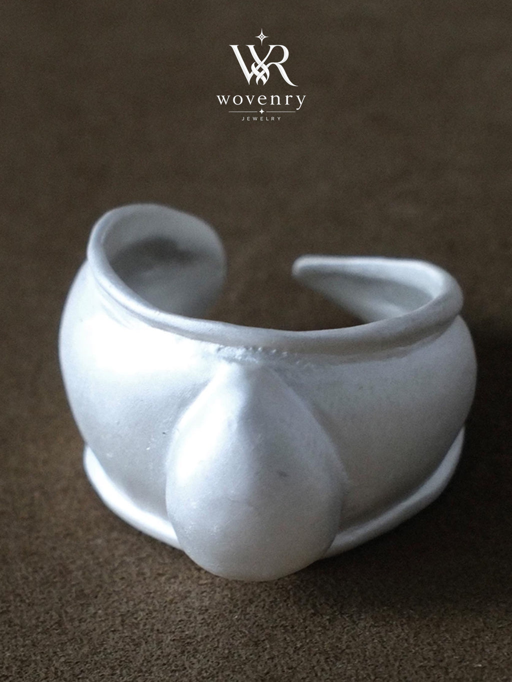 Asymmetry Tide Silver Ring