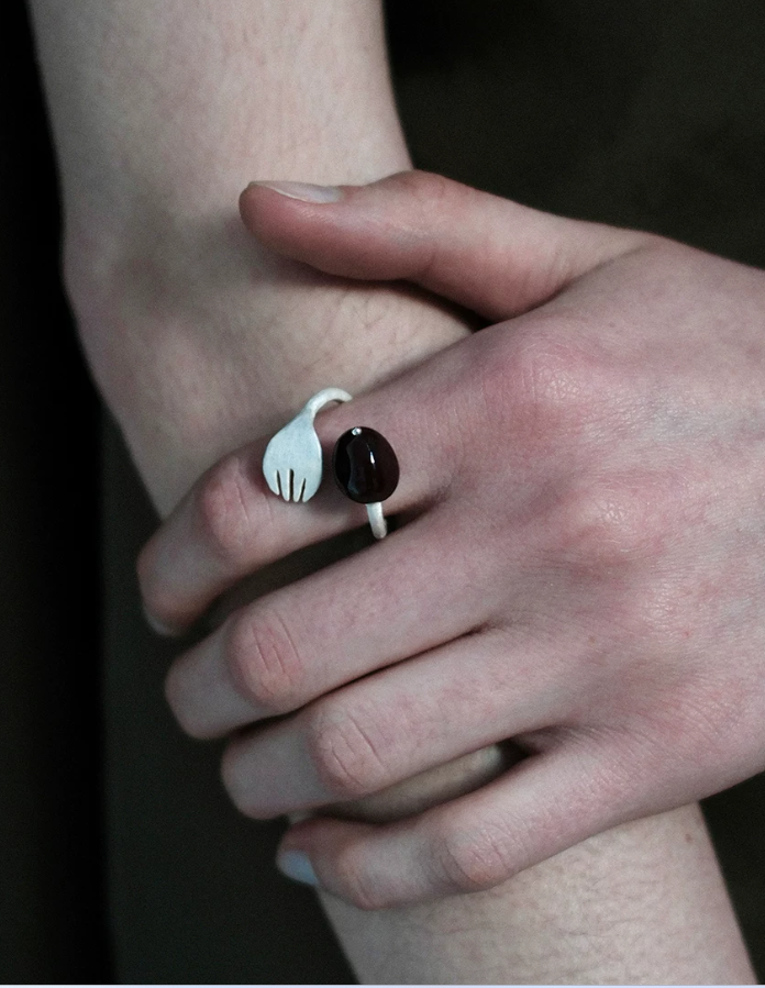 Golden Tiger Artisan Wrap Ring